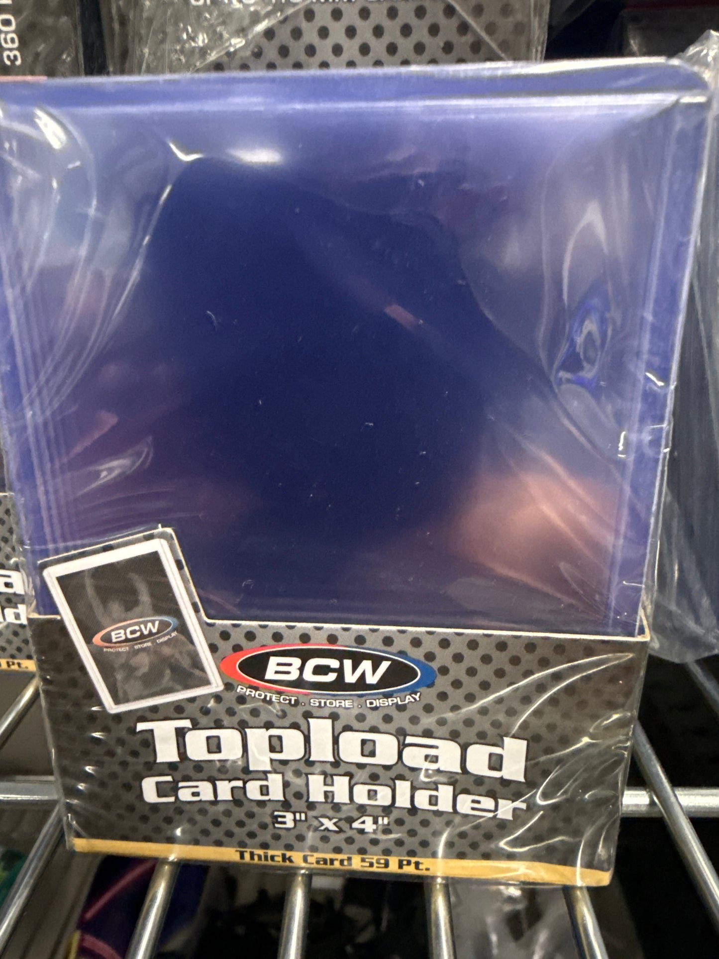 BCW 59PT THICK Top Loader-Pokemon