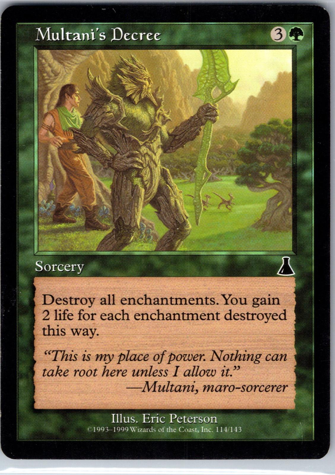 Multani's Decree · Copy 1 · Front