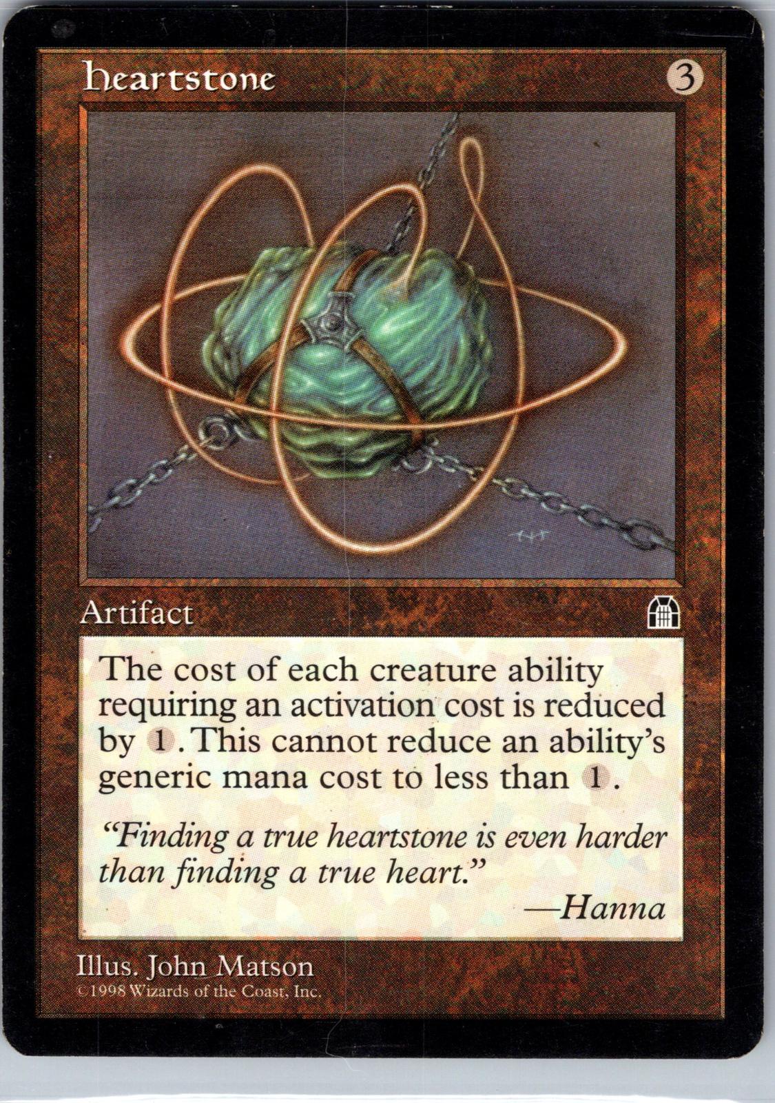 Heartstone · Copy 1 · Front