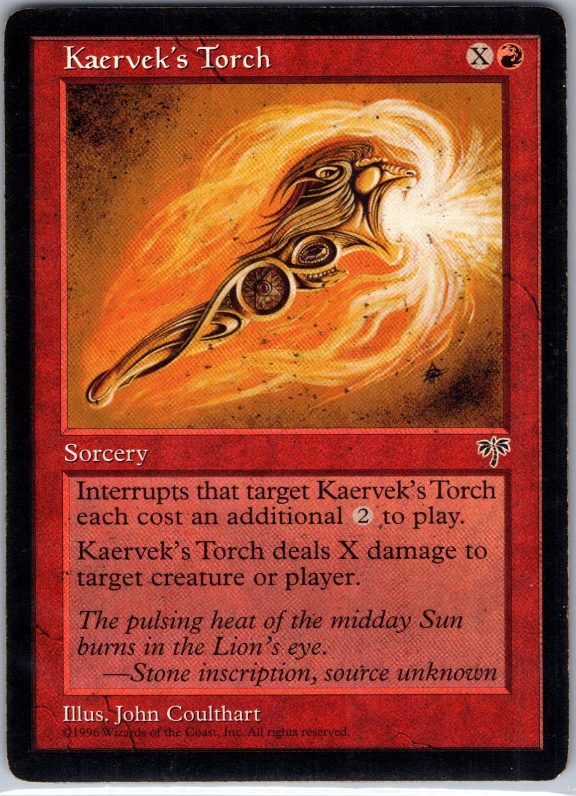 Kaervek's Torch · Copy 1 · Front