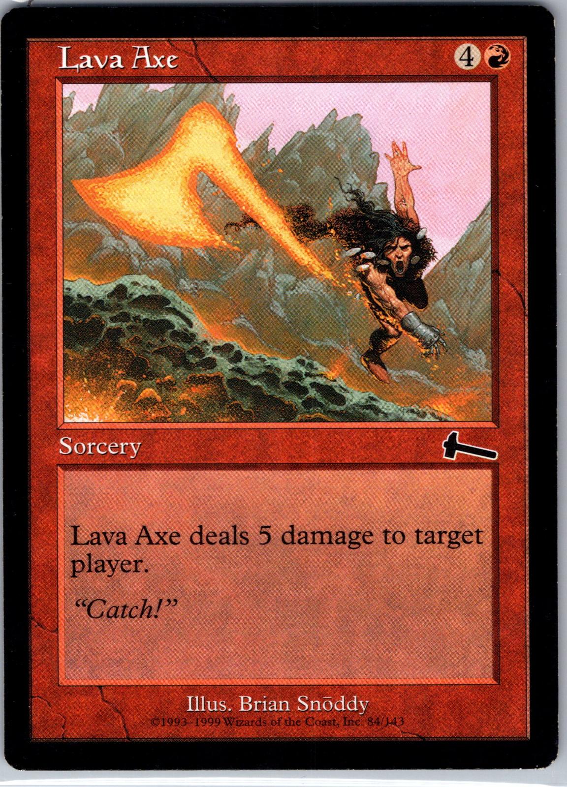 Lava Axe · Copy 1 · Front