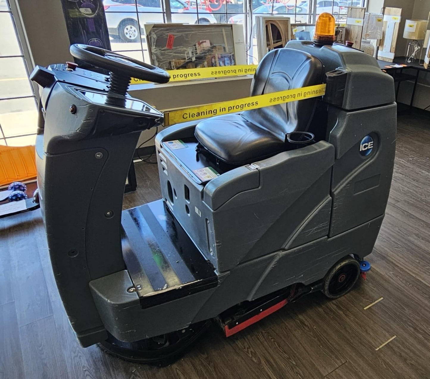 ICE RS26 Auto Floor Scrubber Tested In Manual And Autonomous Mode See Video