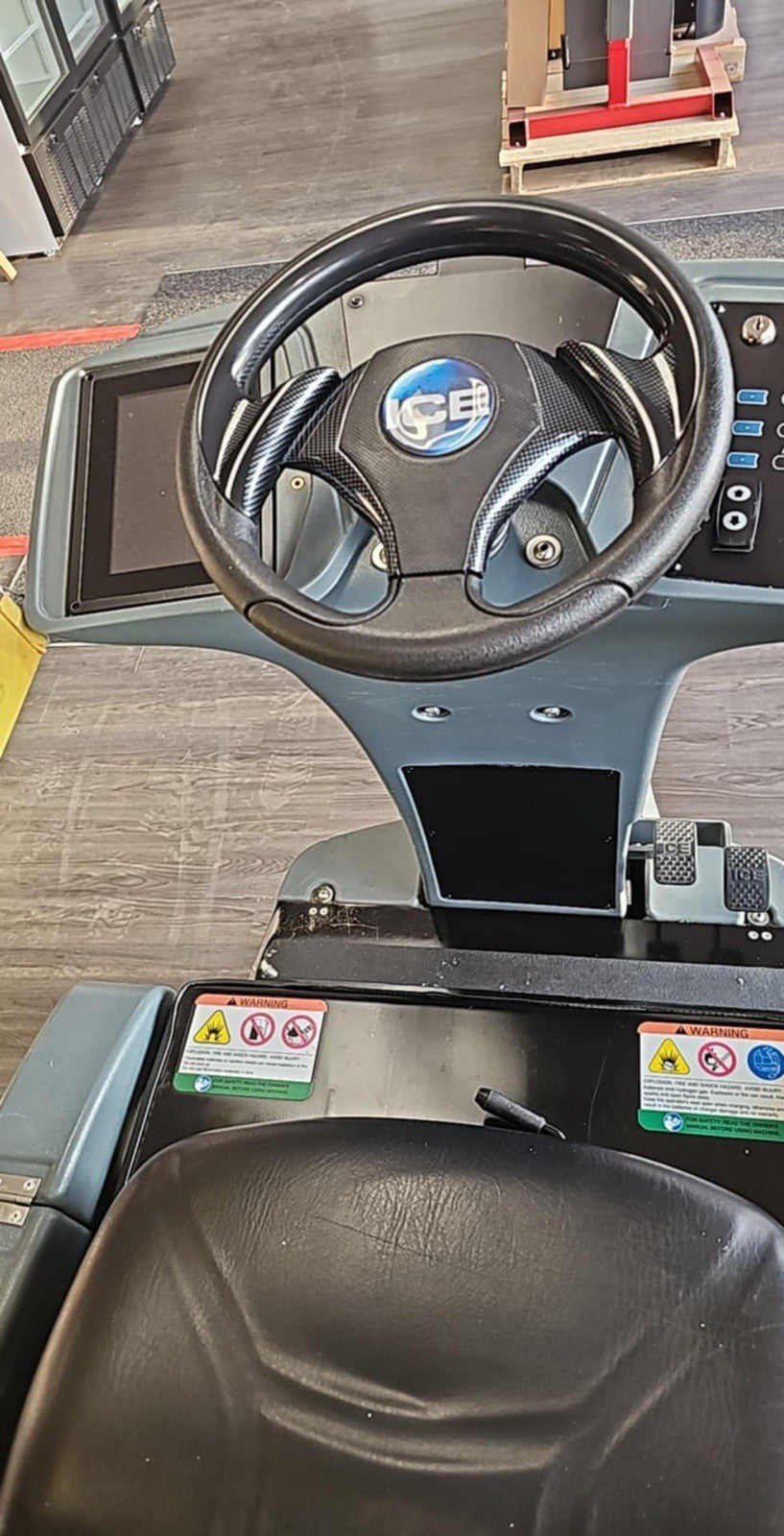ICE RS26 Auto Floor Scrubber Tested In Manual And Autonomous Mode See Video