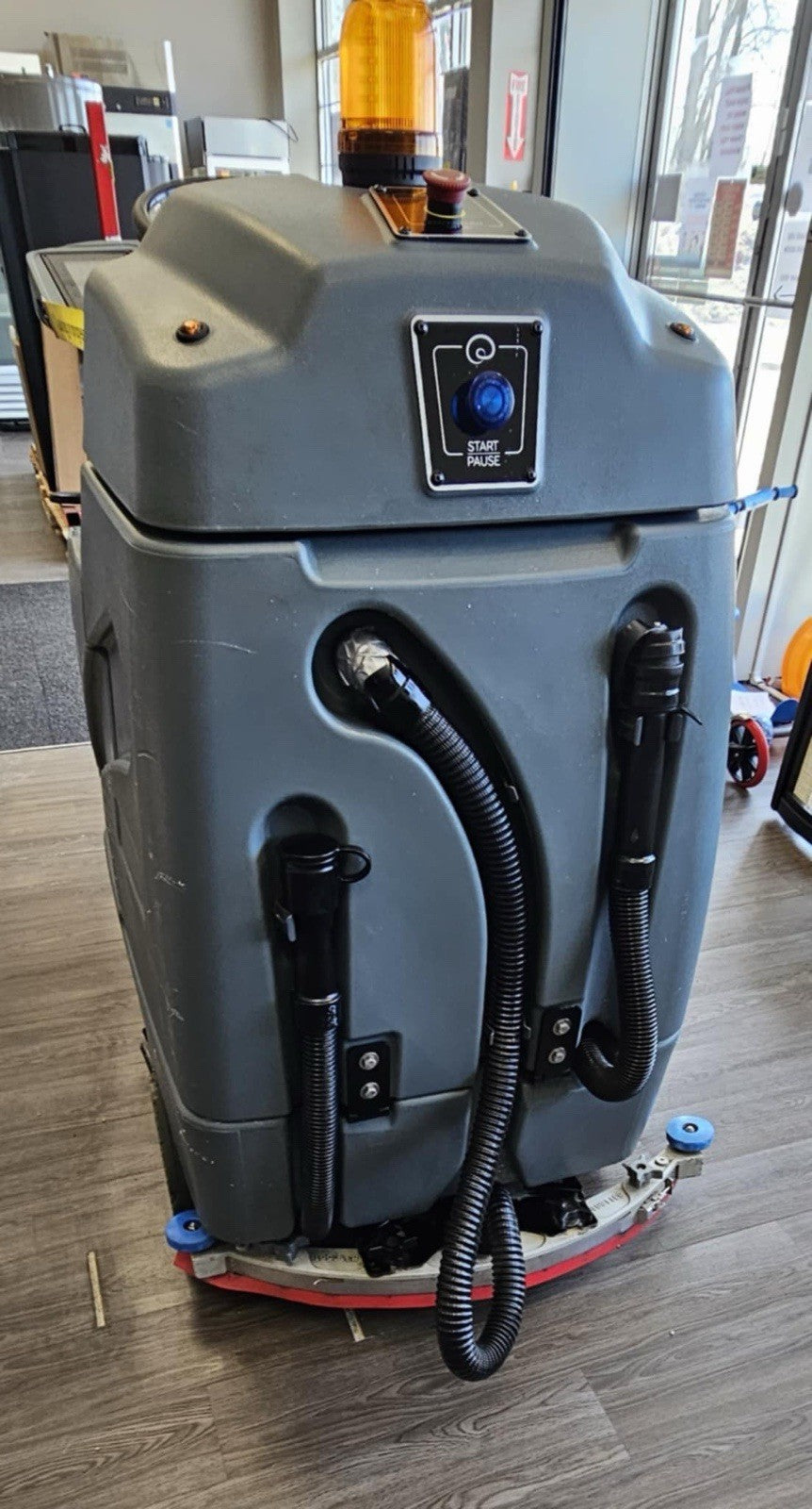 ICE RS26 Auto Floor Scrubber Tested In Manual And Autonomous Mode See Video