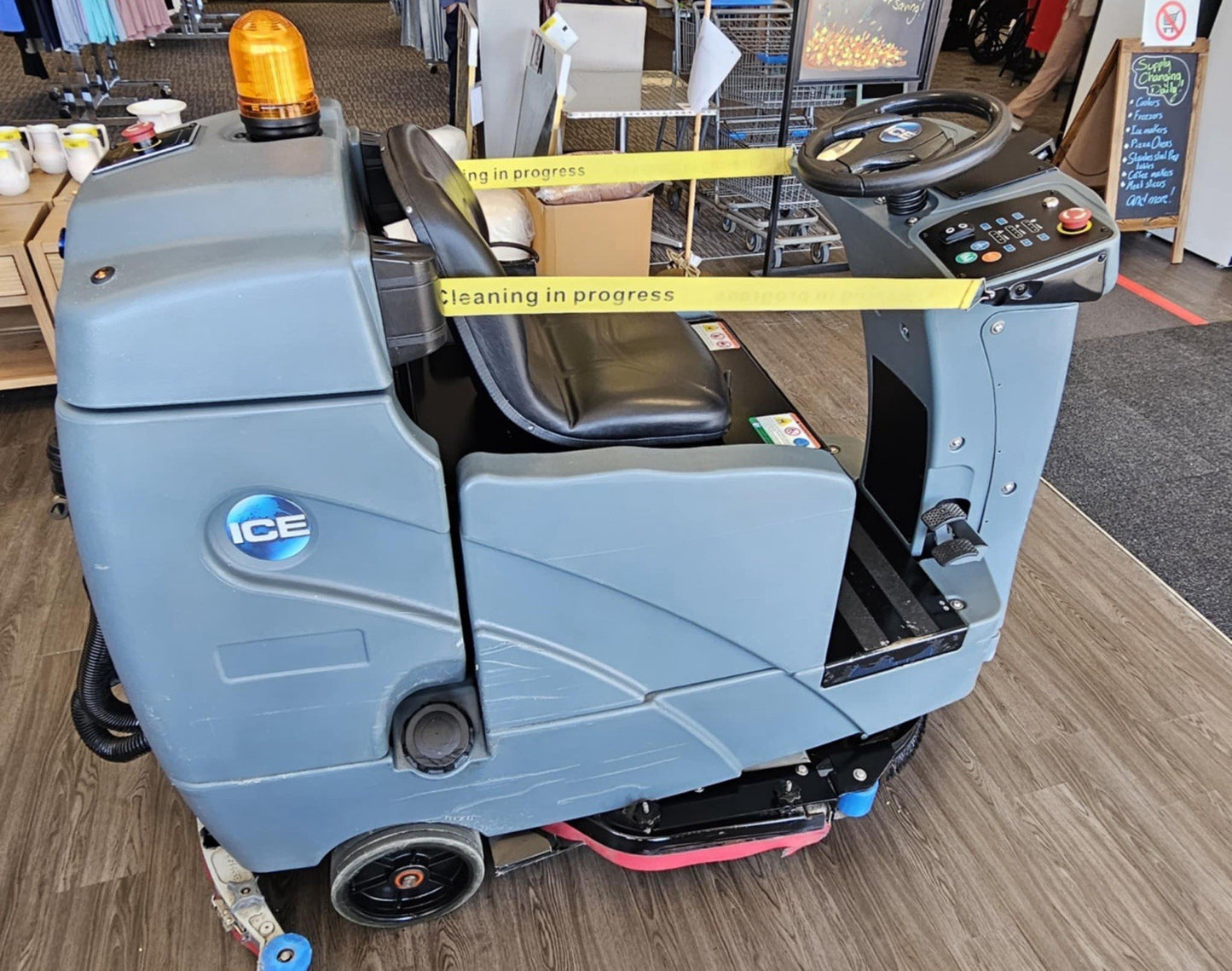 ICE RS26 Auto Floor Scrubber Tested In Manual And Autonomous Mode See Video