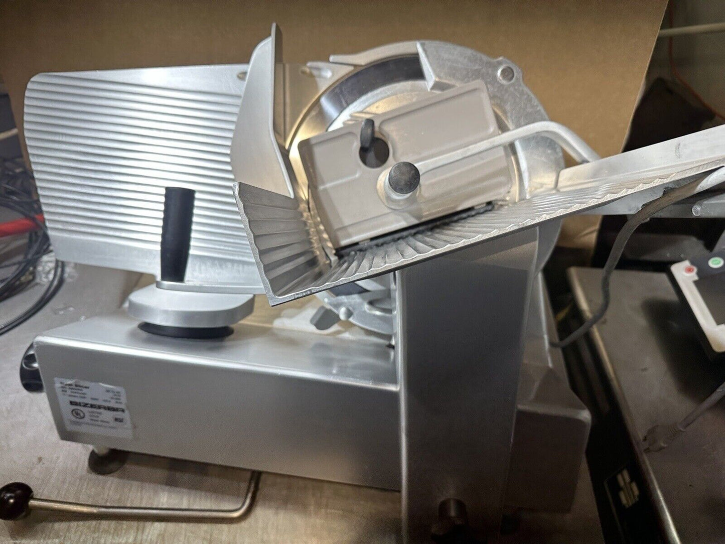 Bizerba SE 12 Commercial Meat Cheese Deli Slicer Tested Works Good-SEE VIDEO