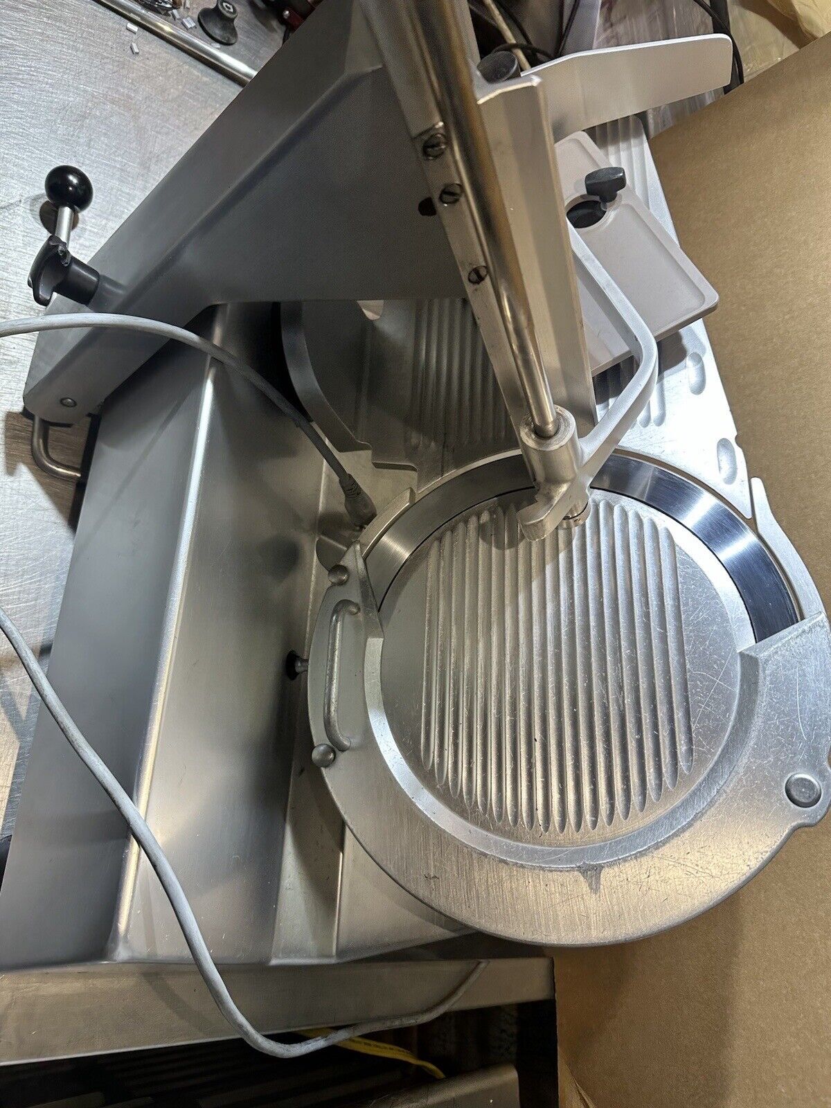 Bizerba SE 12 Commercial Meat Cheese Deli Slicer Tested Works Good-SEE VIDEO