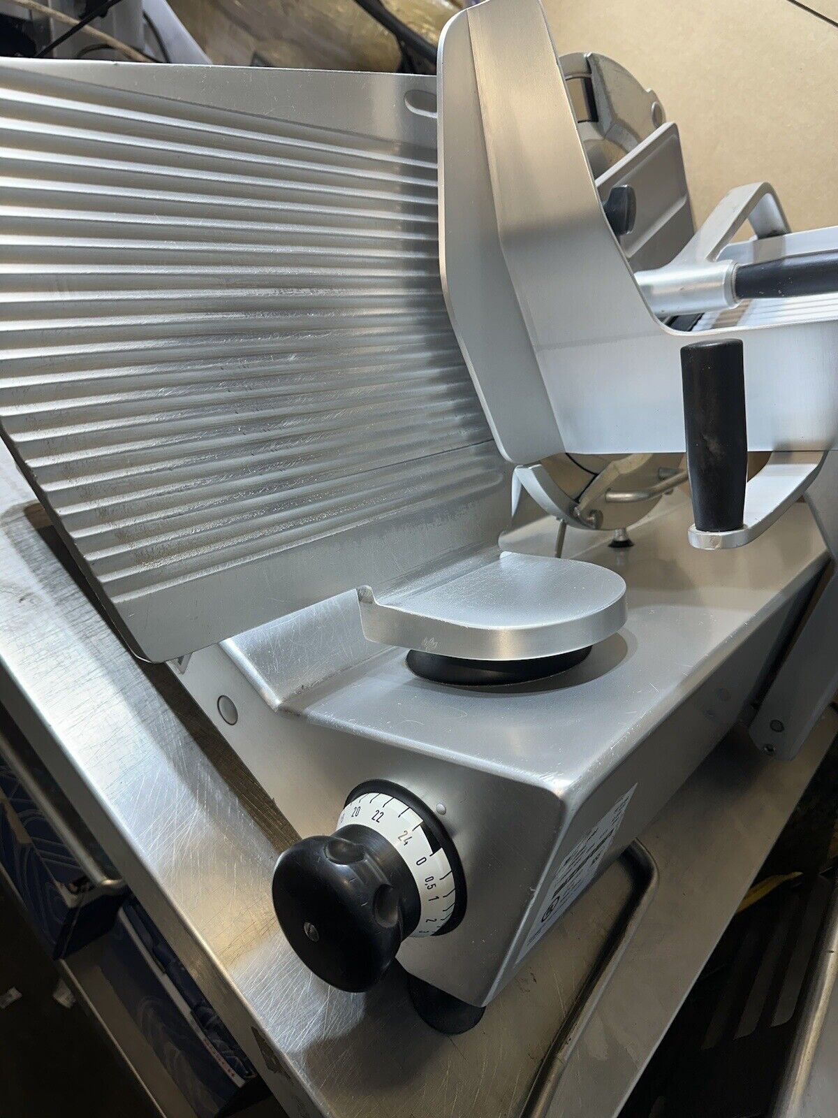 Bizerba SE 12 Commercial Meat Cheese Deli Slicer Tested Works Good-SEE VIDEO