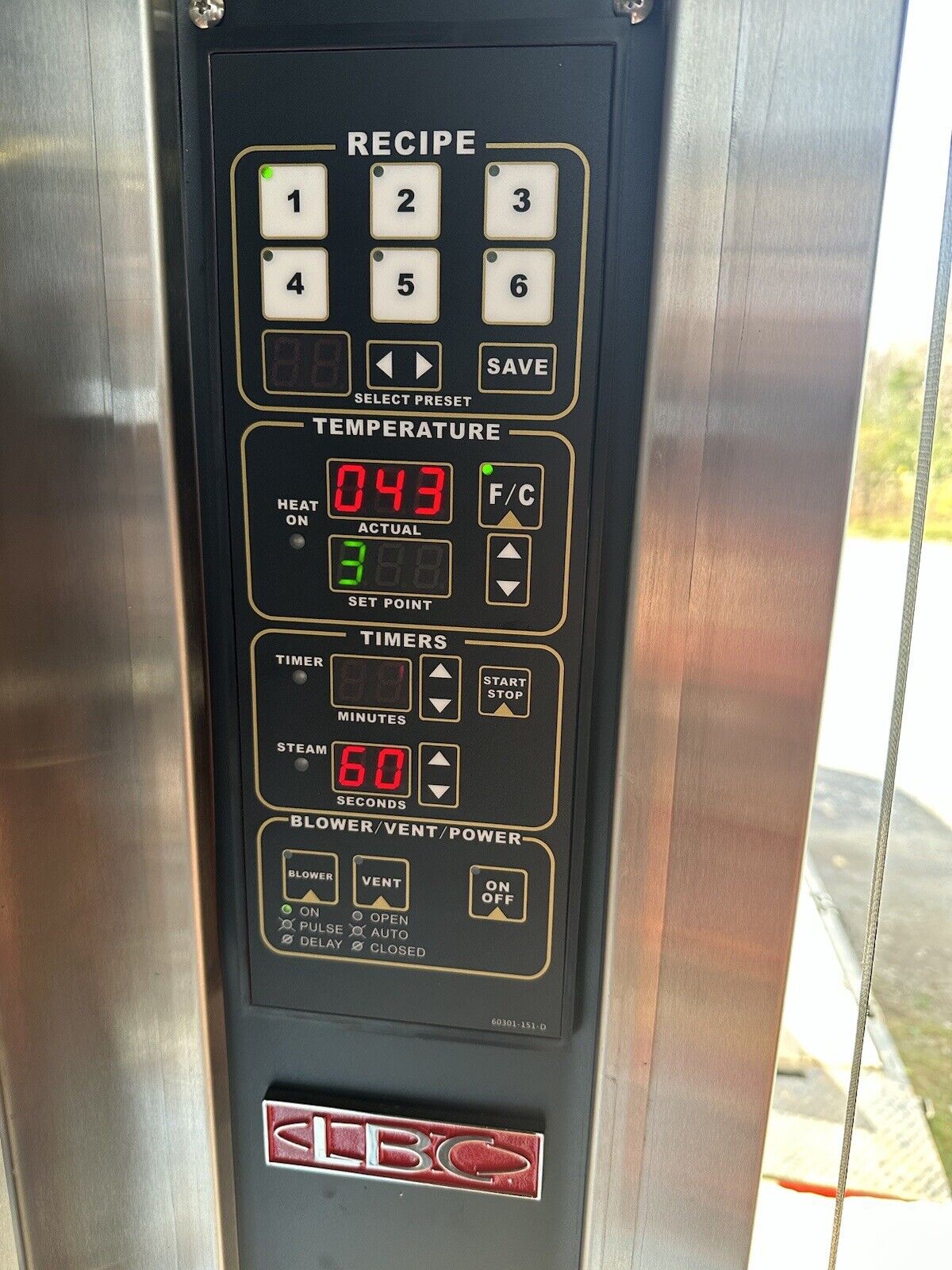 LBC ROLL - IN ROTATING RACK OVEN - GAS - LMO MAX - G