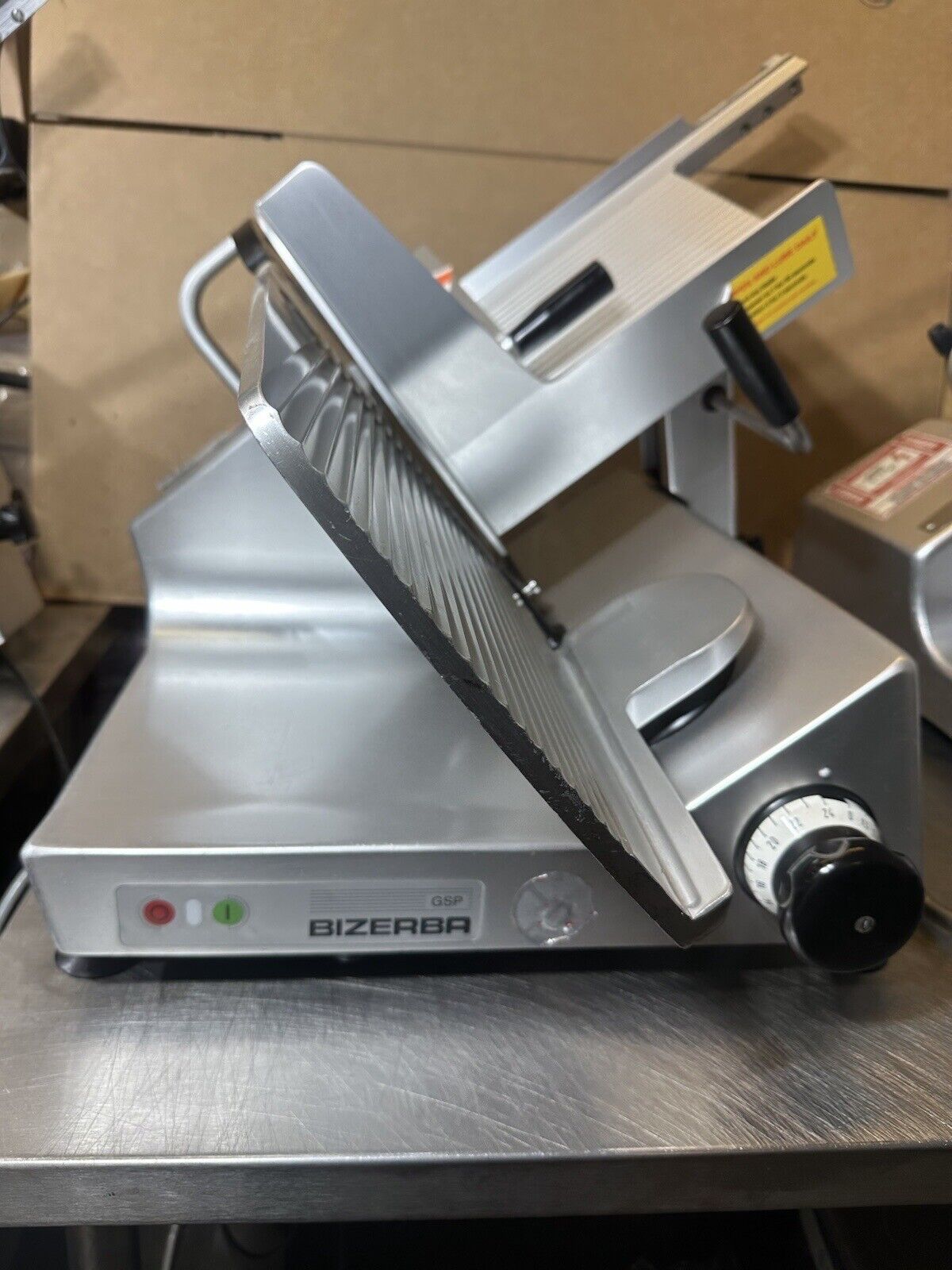 Bizerba Meat & Cheese Slicer-Commercial Slicer-GSP H Runs Great- See Video