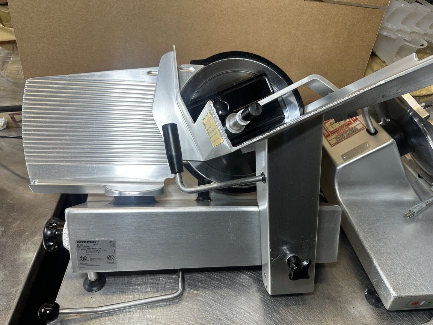 Bizerba Meat & Cheese Slicer-Commercial Slicer-GSP H Runs Great- See Video