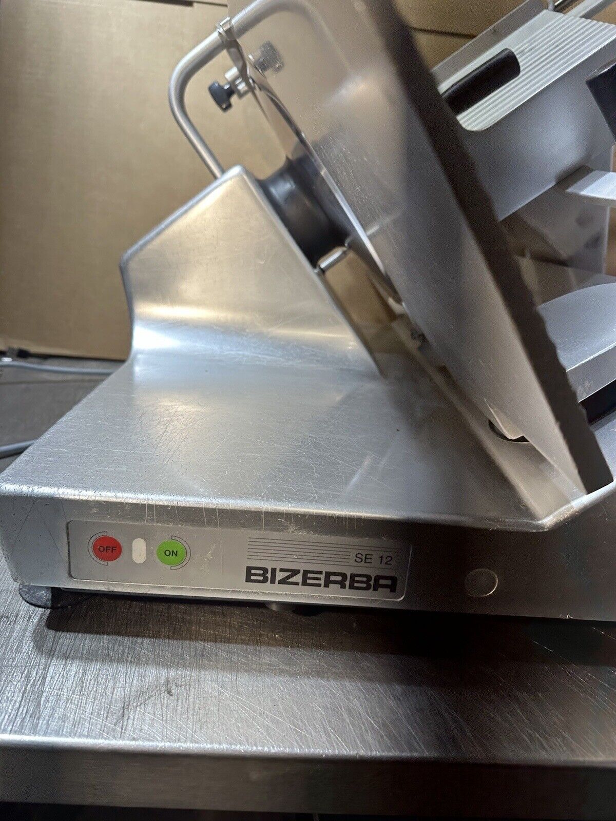 Bizerba SE 12 Commercial Meat Cheese Deli Slicer Tested Works Good-SEE VIDEO