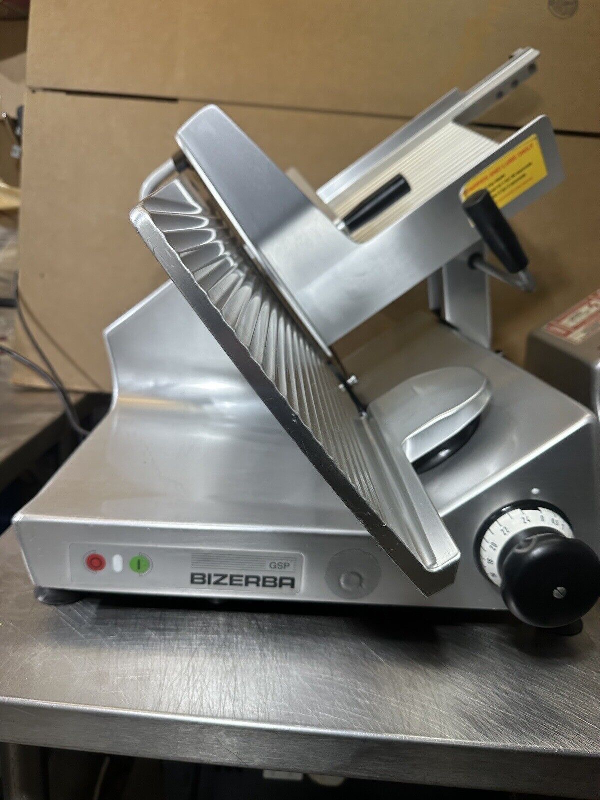 Bizerba Meat & Cheese Slicer-Commercial Slicer-GSP H Runs Great- See Video